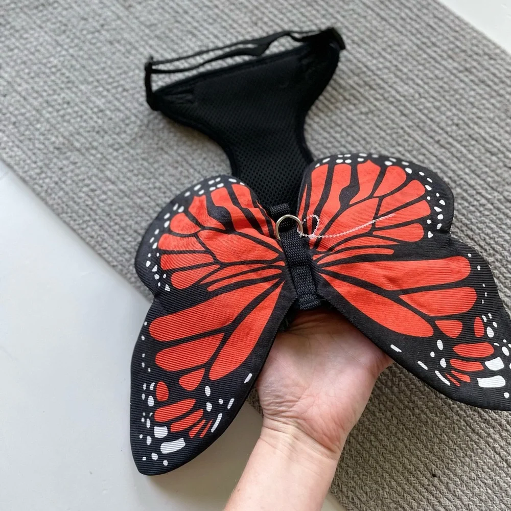 Monarch Butterfly Dog Costume For Medium Size Dog